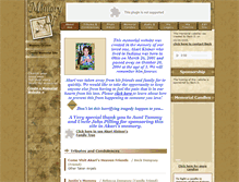 Tablet Screenshot of akari.memory-of.com