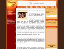 Tablet Screenshot of gary-chavez.memory-of.com