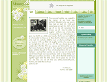 Tablet Screenshot of anthony-delgado.memory-of.com