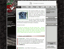 Tablet Screenshot of nicholas-garcia.memory-of.com