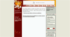 Desktop Screenshot of margaret-staggs.memory-of.com