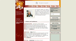 Desktop Screenshot of linda-robinson.memory-of.com