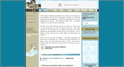 Desktop Screenshot of karen-williams.memory-of.com