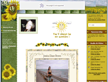 Tablet Screenshot of jessica-brown.memory-of.com