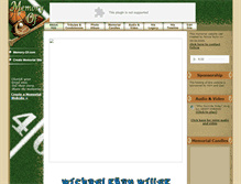 Tablet Screenshot of michael-miller-1982-2005.memory-of.com
