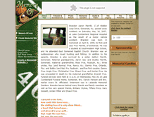 Tablet Screenshot of brandonaaronmerritt.memory-of.com