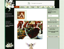 Tablet Screenshot of nicky-wrate.memory-of.com