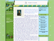 Tablet Screenshot of ninny.memory-of.com