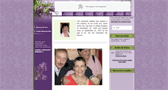 Desktop Screenshot of dawn-jones.memory-of.com