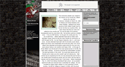 Desktop Screenshot of gilbertjgarcia.memory-of.com