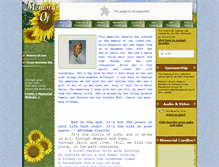 Tablet Screenshot of erica-rogowicz.memory-of.com