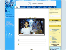 Tablet Screenshot of geraldtravismiller.memory-of.com