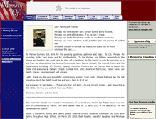 Tablet Screenshot of marine-cpl-robby-reyes.memory-of.com