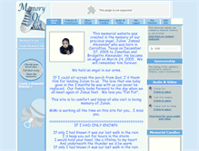 Tablet Screenshot of julian-alexander.memory-of.com