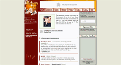 Desktop Screenshot of anna-dubell.memory-of.com