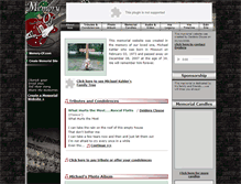 Tablet Screenshot of michael-kahler.memory-of.com