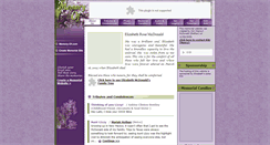 Desktop Screenshot of elizabeth-mcdonald.memory-of.com