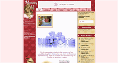 Desktop Screenshot of chloe-barry.memory-of.com