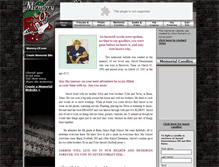 Tablet Screenshot of jarrod.memory-of.com