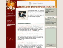 Tablet Screenshot of margaret-oreilly.memory-of.com
