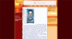 Desktop Screenshot of casey-gohring.memory-of.com