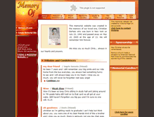 Tablet Screenshot of christian-demaio.memory-of.com