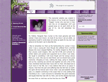 Tablet Screenshot of margaret-curran.memory-of.com