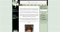 Desktop Screenshot of nicholashand.memory-of.com