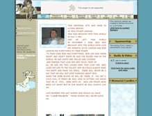 Tablet Screenshot of jess-lawson.memory-of.com