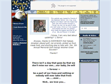 Tablet Screenshot of nick-patterson.memory-of.com