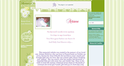 Desktop Screenshot of mommiesrose.memory-of.com
