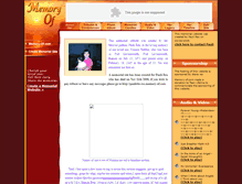 Tablet Screenshot of monica-webber.memory-of.com