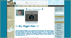 Desktop Screenshot of alexchristopher.memory-of.com