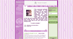 Desktop Screenshot of bonnie-allen.memory-of.com