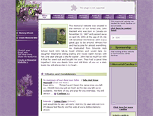 Tablet Screenshot of john-macneill.memory-of.com