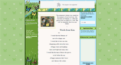Desktop Screenshot of kim-ryan.memory-of.com