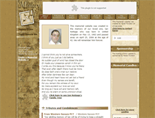 Tablet Screenshot of iannottage.memory-of.com