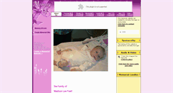 Desktop Screenshot of madison-foell.memory-of.com