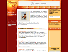 Tablet Screenshot of damien-kubuabola.memory-of.com
