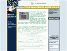 Tablet Screenshot of carole-lombard.memory-of.com