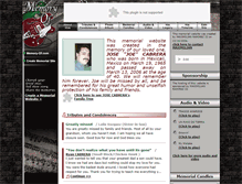 Tablet Screenshot of jose-cabrera.memory-of.com
