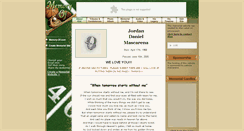 Desktop Screenshot of jordandanielmascarena.memory-of.com