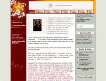 Tablet Screenshot of margarethitesmith.memory-of.com