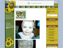 Tablet Screenshot of kallie-brackett.memory-of.com