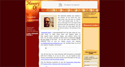 Desktop Screenshot of coryladdjones.memory-of.com