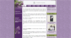 Desktop Screenshot of joyce-carnright.memory-of.com