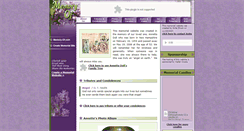 Desktop Screenshot of annette-doll-currie.memory-of.com