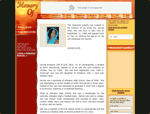 Tablet Screenshot of jaynae-okon.memory-of.com