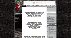 Desktop Screenshot of matthew-pac.memory-of.com