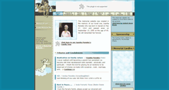 Desktop Screenshot of juanita-paredes.memory-of.com
